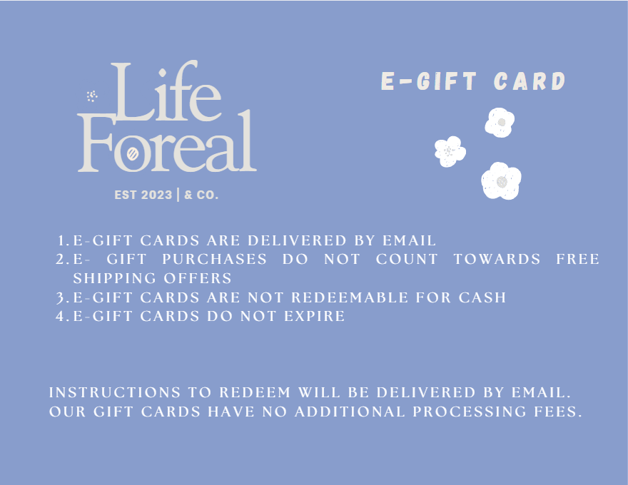 Life Foreal & Co. gift card