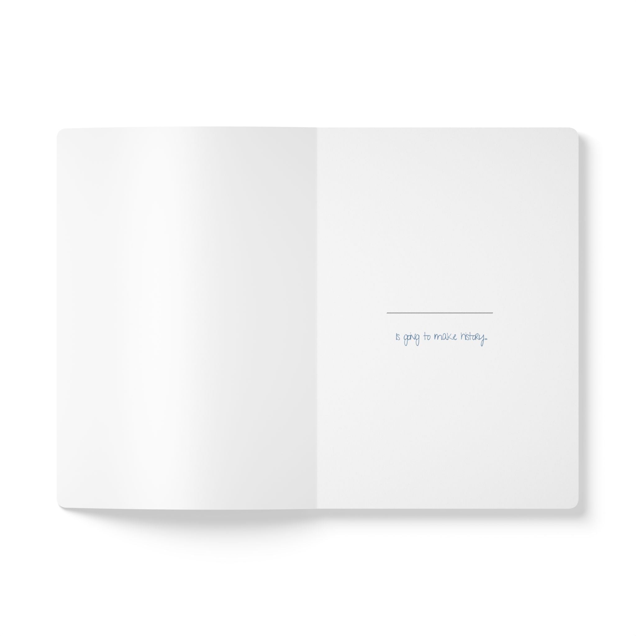 Academic History Journal -Blue