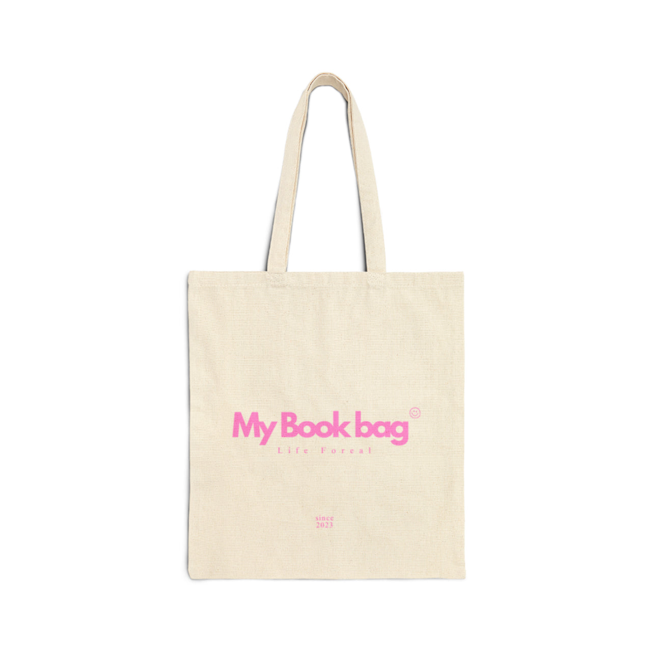My Book Bag Tote- Pink