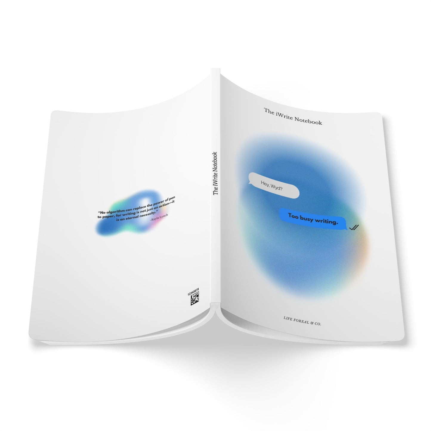iWrite Notebook - Blue