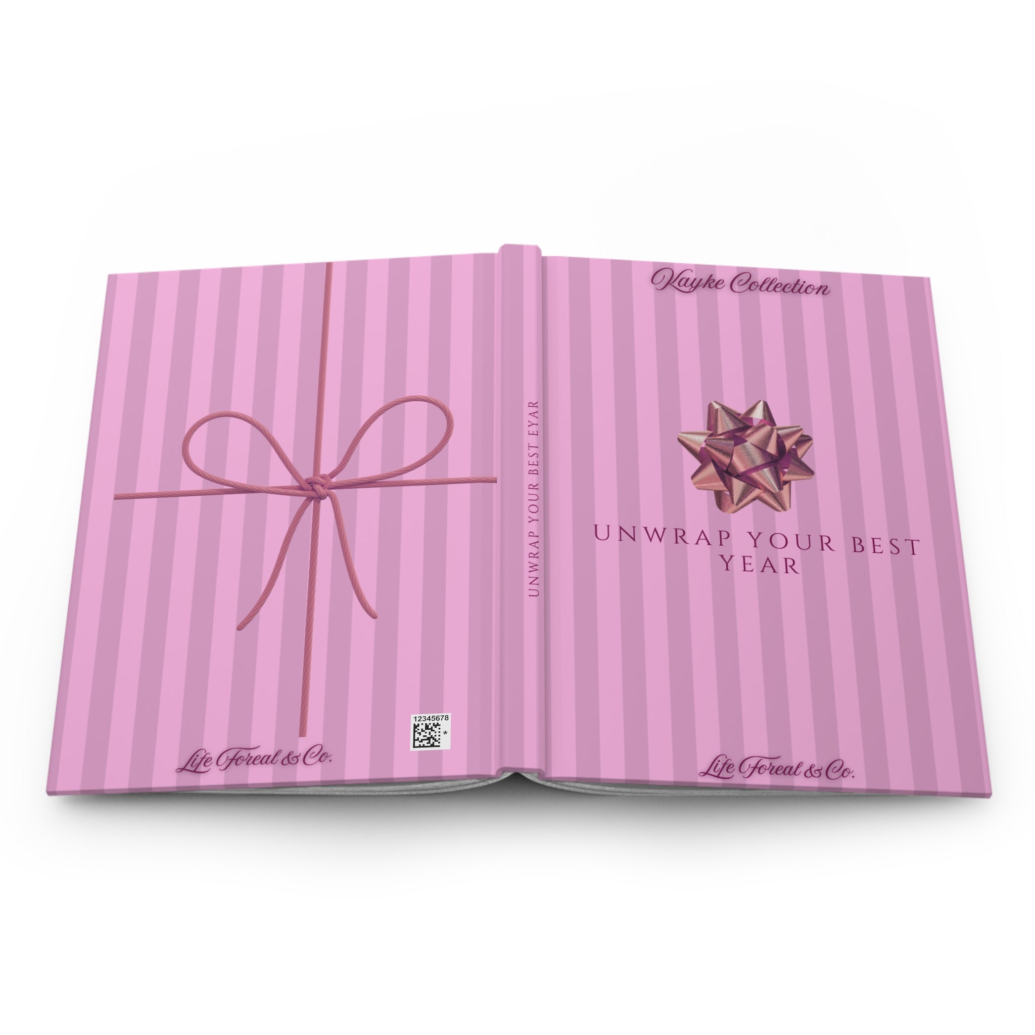 Gift of growth- Birthday Journal -Unwrap your best year