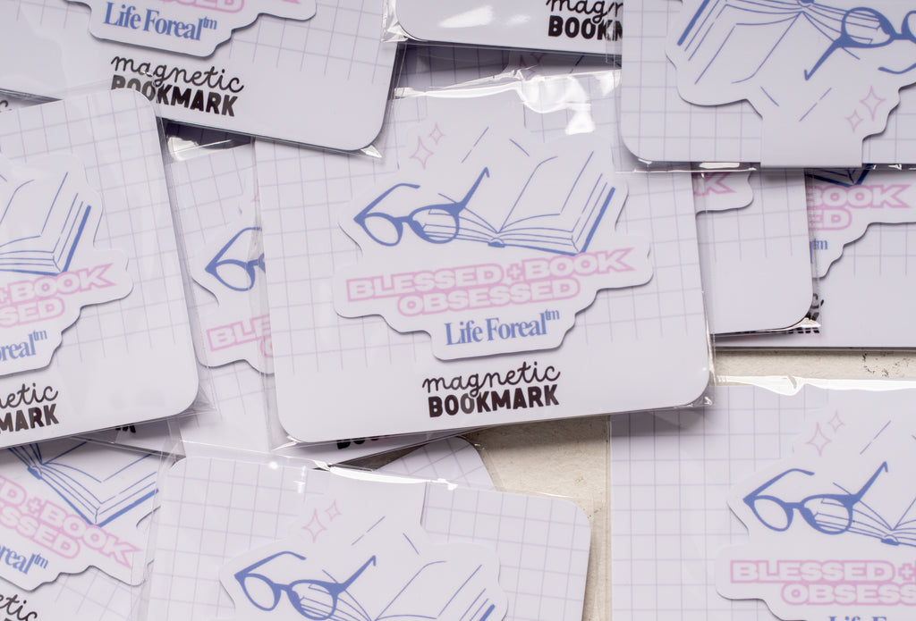 Blessed + Book Obsessed- Magnetic Bookmark