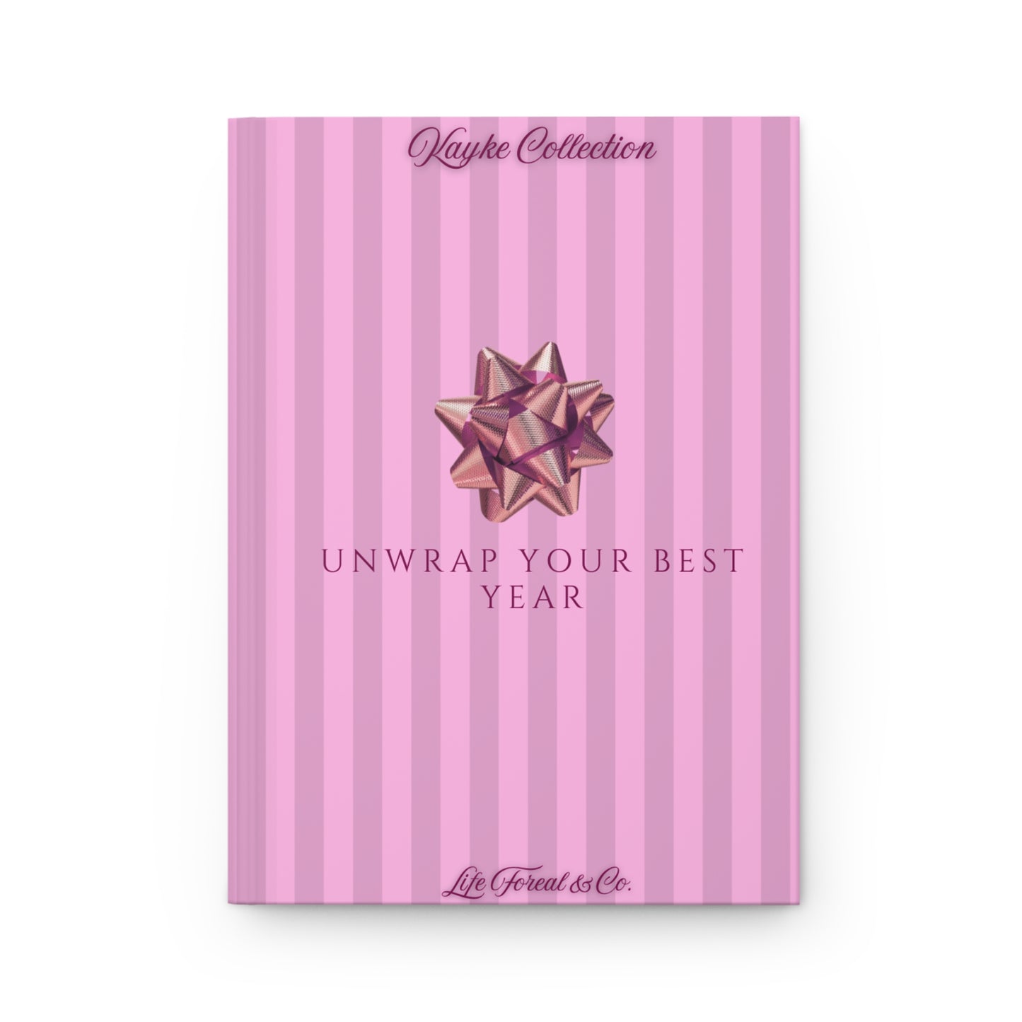 Gift of growth- Birthday Journal -Unwrap your best year