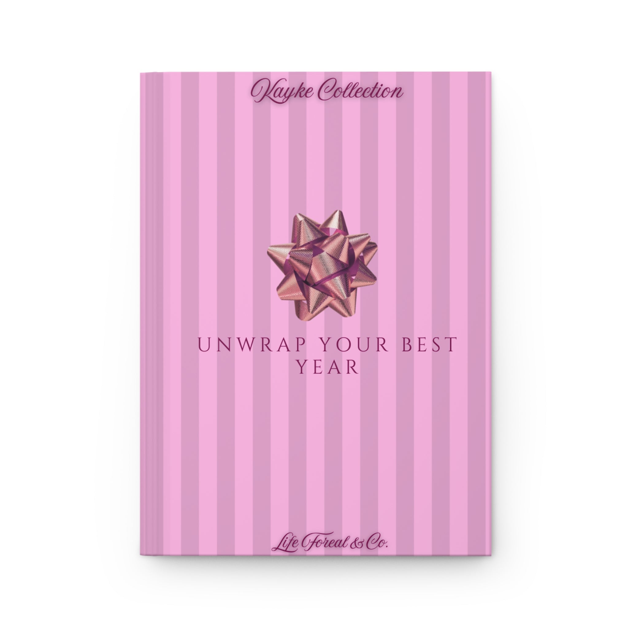 Gift of growth- Birthday Journal -Unwrap your best year