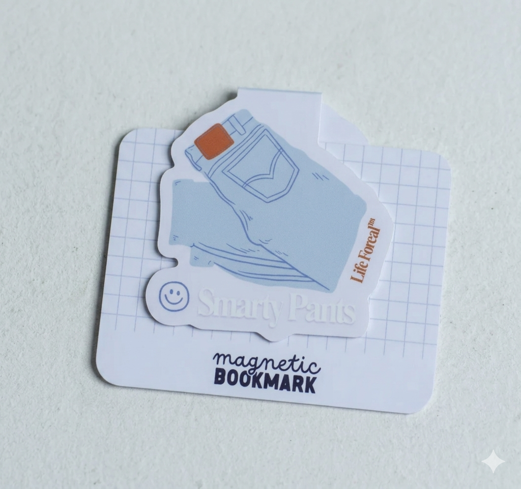 Smarty Pants - Magnetic Bookmark