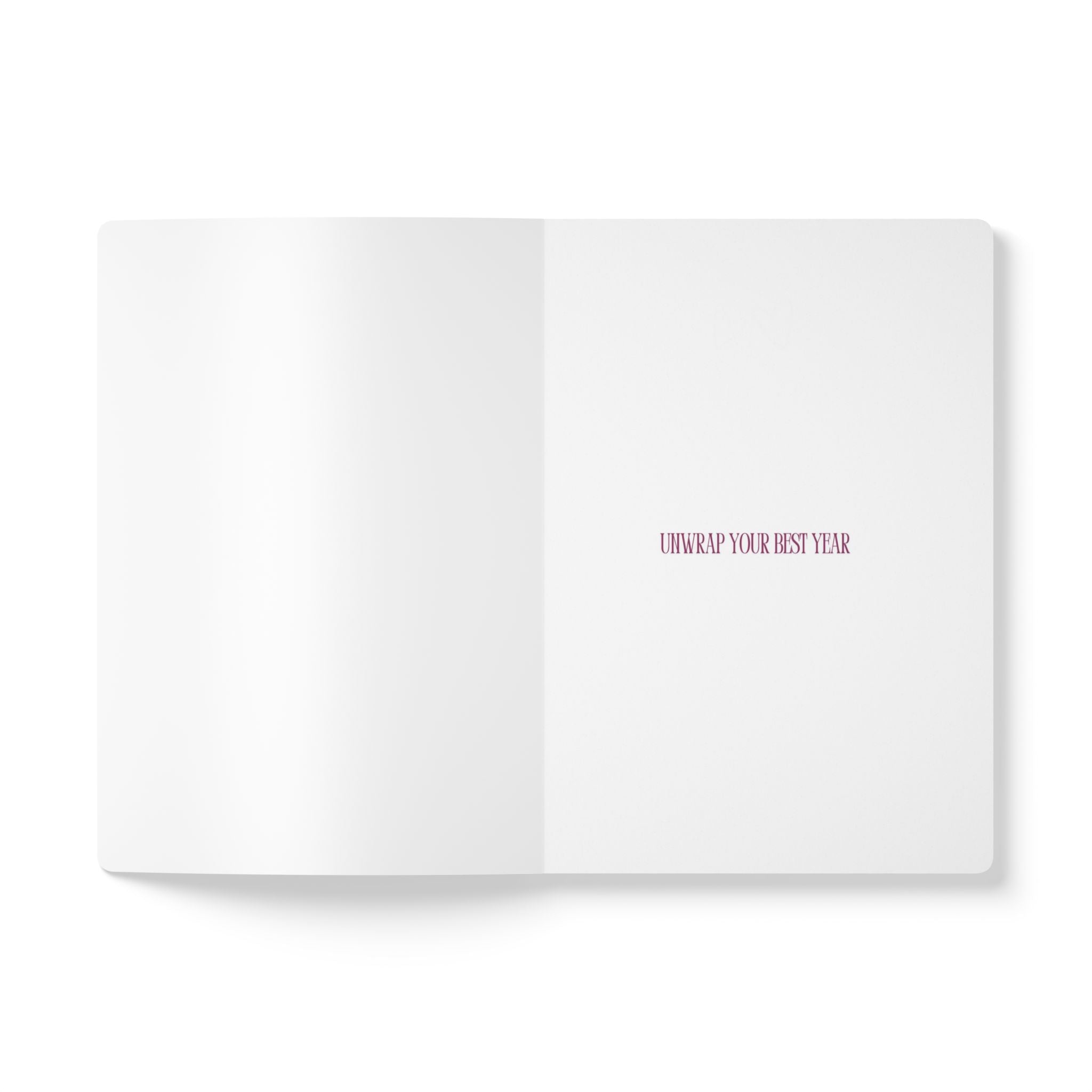 Gift of growth- Birthday Journal -Unwrap your best year