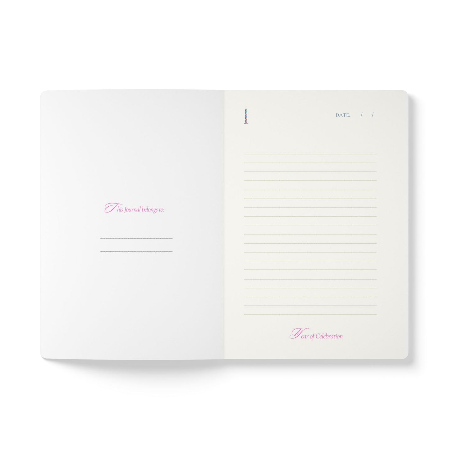 Year of Celebration- Birthday Notebook